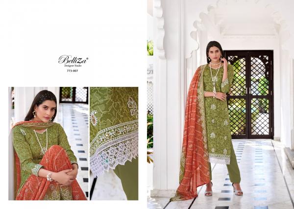 Belliza Siyahi Mirror Work Cotton Designer Dress Material Collection